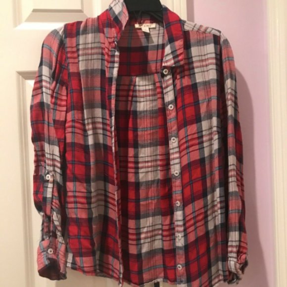 Plaid button down shirt size S - Picture 1 of 3
